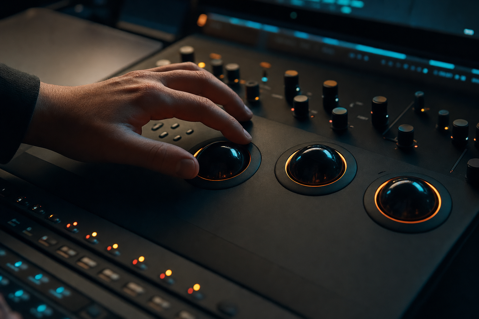 Pannello di color grading